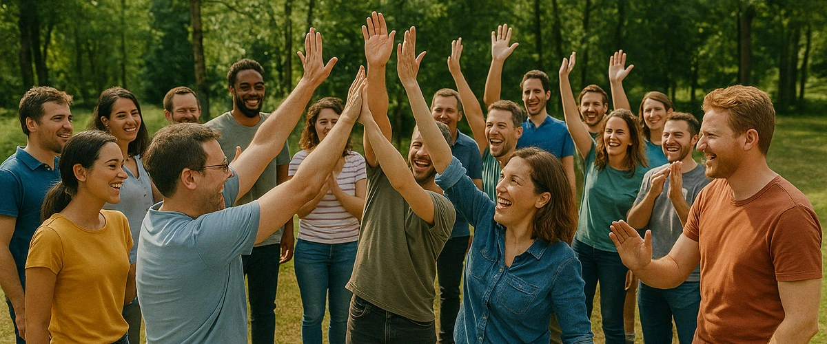 Team building à Sainte-Suzanne