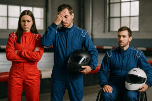 Inconvénients limites organisation Team Building Karting