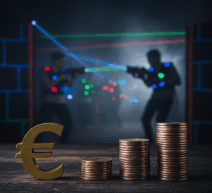 prix team building laser game