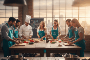 organiser team building cours de cuisine