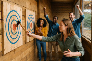 Team Building Lancé de Haches