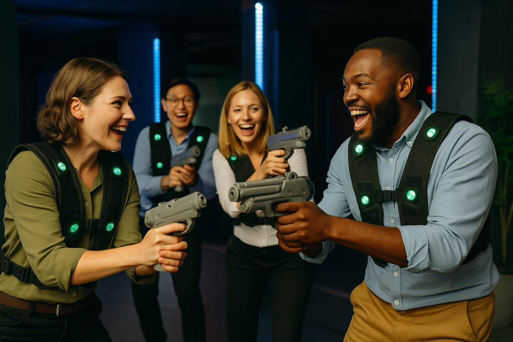 Team Building Laser Game