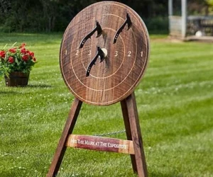 Activité lancer de Hache Team Building d'entreprise