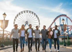 Team Building la journée au Parc d'Attractions avec son entreprise